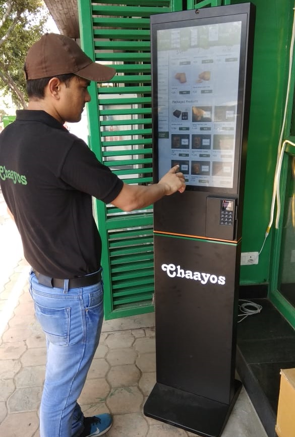 Palas Self Ordering Kiosk, India